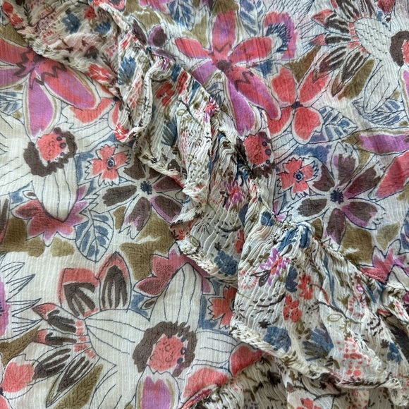 Free People Tan Around The World Ivory Skirt (14) - Picture 8 of 8